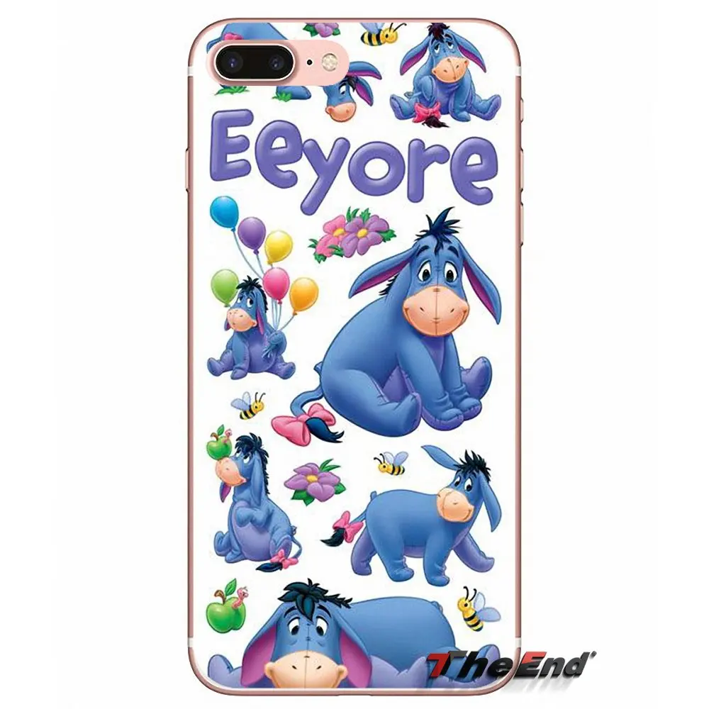 Силиконовый чехол из ТПУ с рисунком Ослика для Apple iPhone X 4 4S 5 5S SE 5C 6 6S 7 8 Plus 6Plus 7plus 8plus