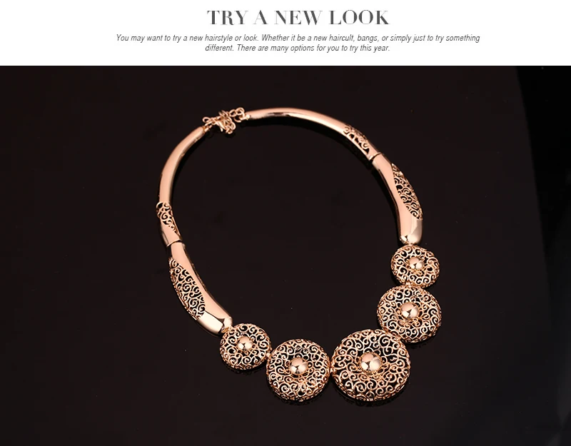 Модный комплект ювелирных изделий золотого цвета в Дубае роскошные нигерийские