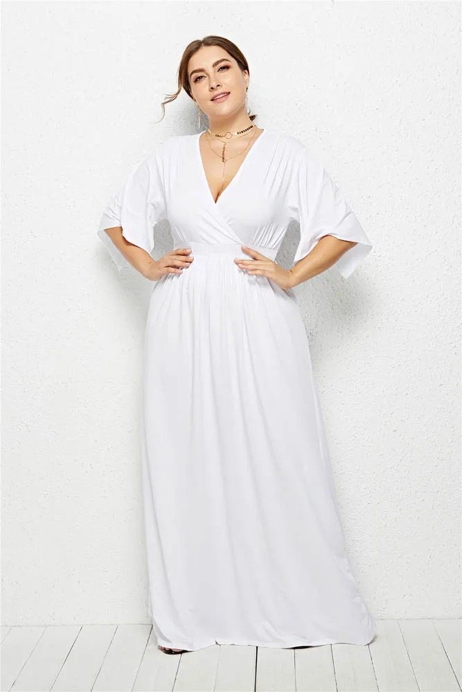 Элегантная Арабская абайя королевский синий мать платье размера плюс длина пола стрейч вечернее платье eDressU LMT-FP3312