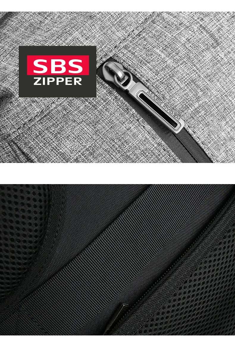 Mark Ryden USB рюкзак с подзарядкой подходит для 15,6 дюймового ноутбука рюкзак большой емкости для путешествий