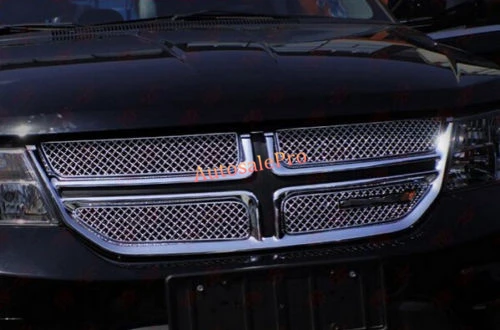 Передняя решетка оправа с решеткой сотовая сетка крышка 4 шт для Dodge Journey 2013
