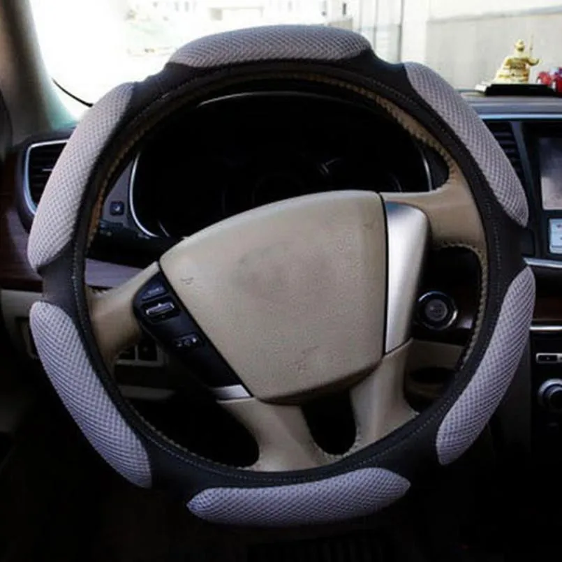Новое поступление сэндвич спорт Тип рулевого колеса автомобиля крышки анти-слип 38 см/14.96 ''jn30 oct12