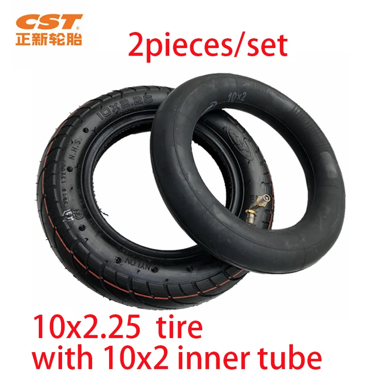 tire withtube10x2.25 Шины для электроскутера 10x2,50 10x2,25 балансировочный Ховерборд саморегулирующийся баланс инфляция колеса шины 1" шины с внутренней трубкой - Цвет: tire withtube10x2.25