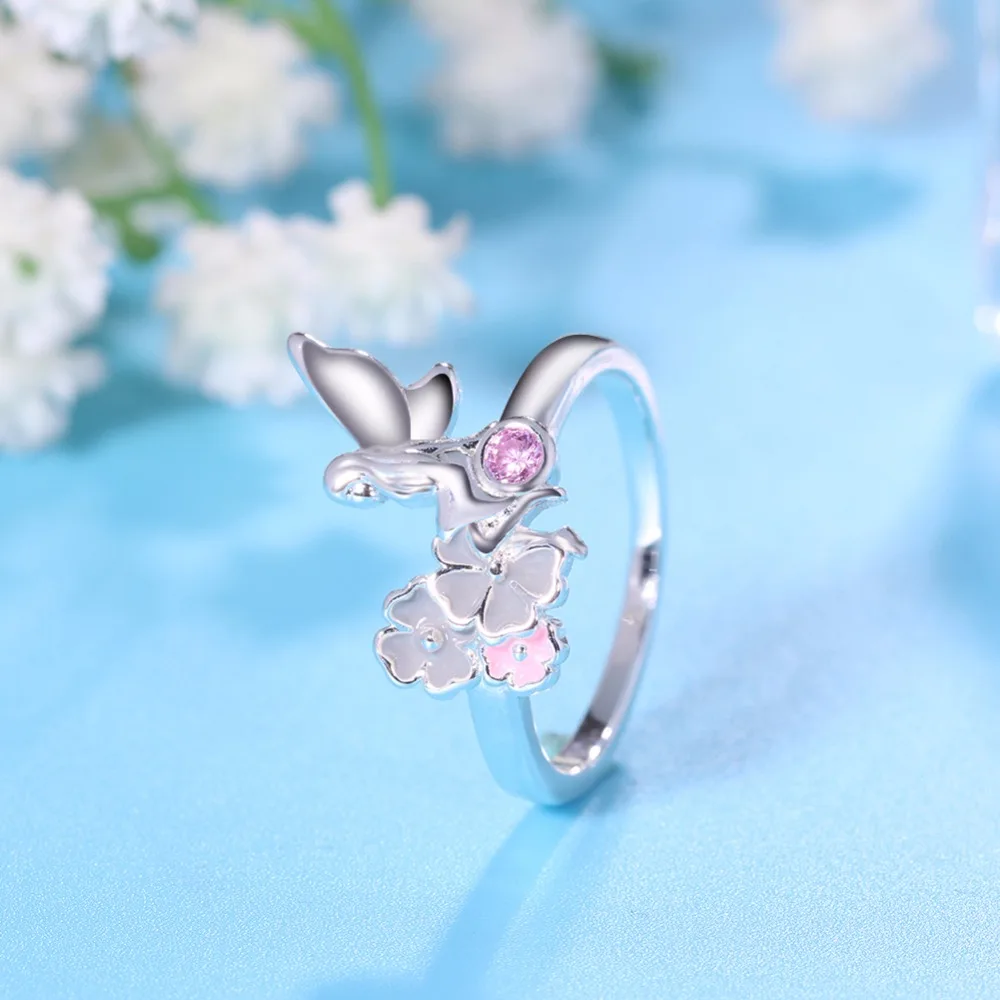 ERLUER Girl Fashion Personality Charming Ring Cute Friendship Casual Party Wedding Jewelry Rings for Women Christmas Lover Gifts | Украшения