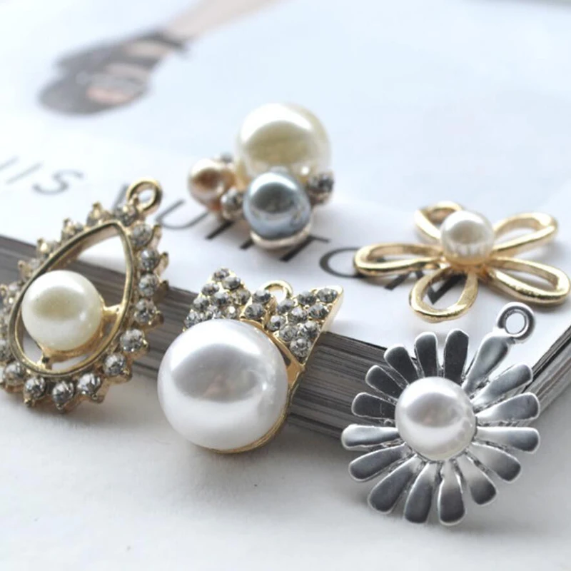 Необычные аксессуары для волос из сплава Цветочная пряжка ретро сплав Пряжка