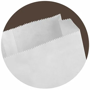 100 шт 50gsm маслостойкие белые/крафт-бумажные пакеты для еды на вынос, маленькие бумажные подарочные пакеты, фруктовый хлеб, гамбургер, французский пакет для картофеля фри, пакеты