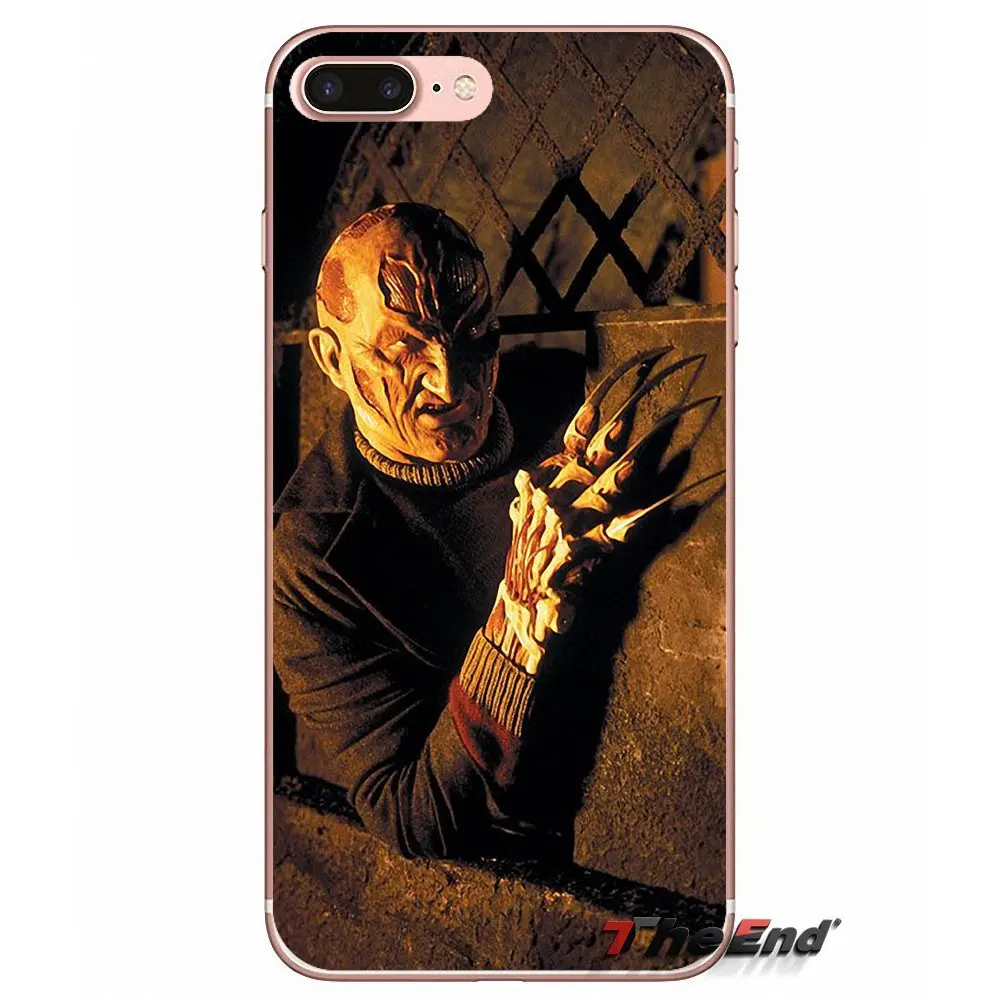 Для iPhone X 4 4S 5 5S 5C SE 6 6S 7 8 Plus Samsung Galaxy J1 J3 J5 J7 A3 A5 2016 2017 Freddy Krueger кошмар на Elm ТПУ