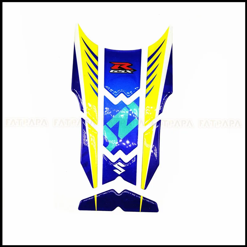 Для SUZUKI GSXR 600 750 1000 K1 K2 K3 K4 K5 K6 K7 K8 K9 мотоциклетный топливный бак 3D наклейка|Наклейки