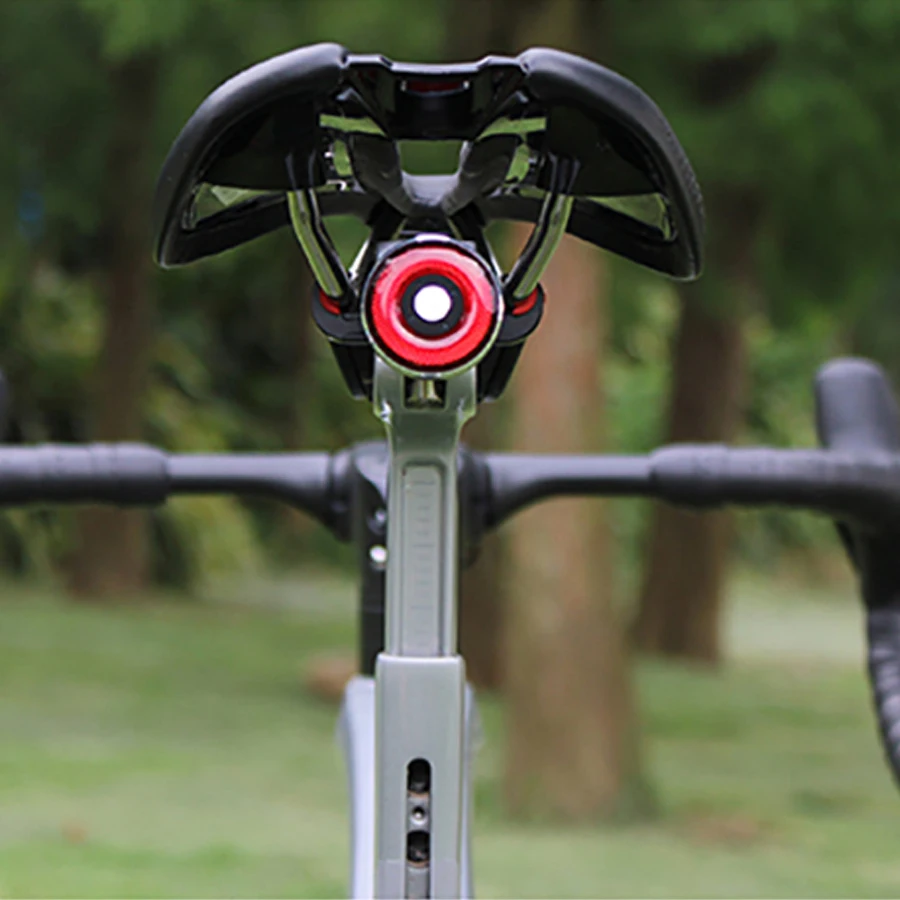 

Bicycle Flashlight Cycling Bike Rear Light Auto Start/Stop Brake Sensing IP56 Waterproof LED Charging Bicycle Cycling Tail light