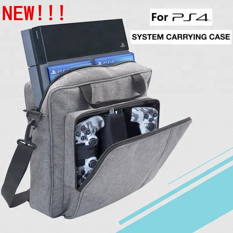 Сумка многофункциональная сумка для PS4 / Pro Slim Game Bag холщовый чехол защитная через