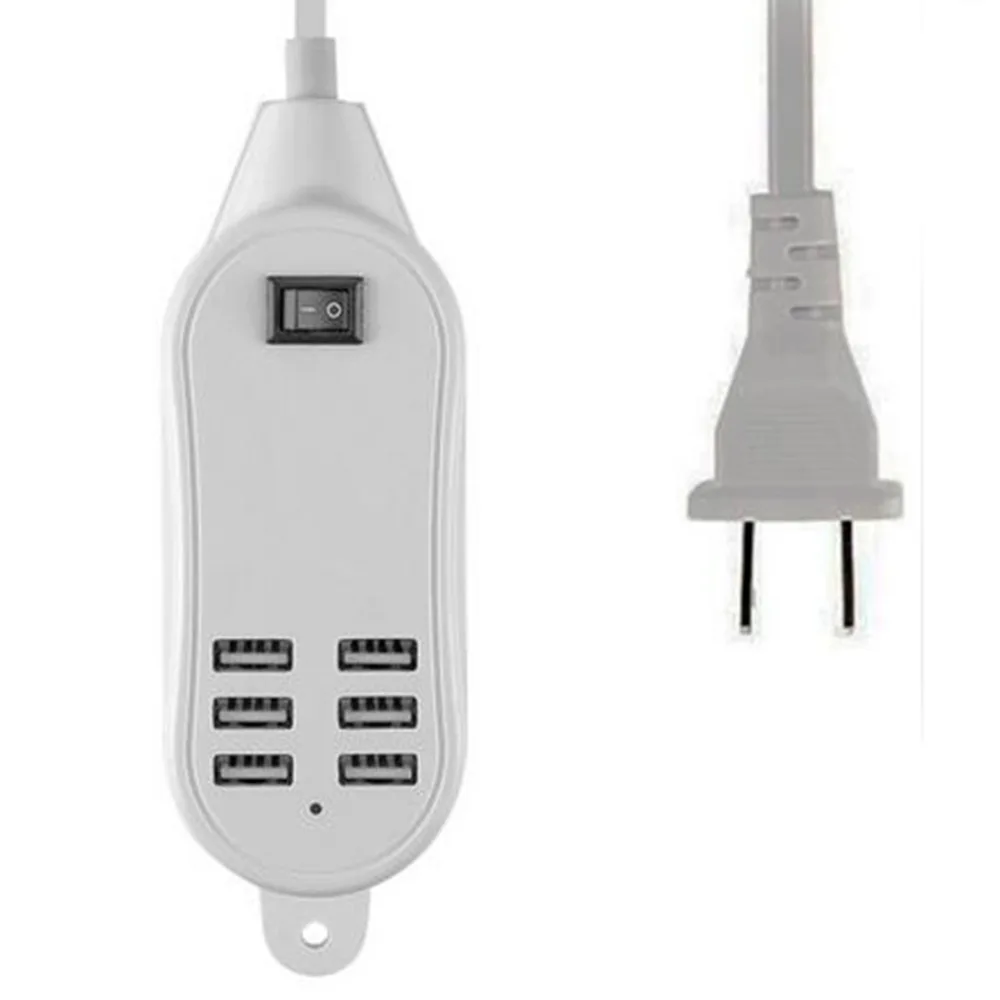 Штепсельная розетка NOYOKERE с 6 USB портами штепсельная вилка