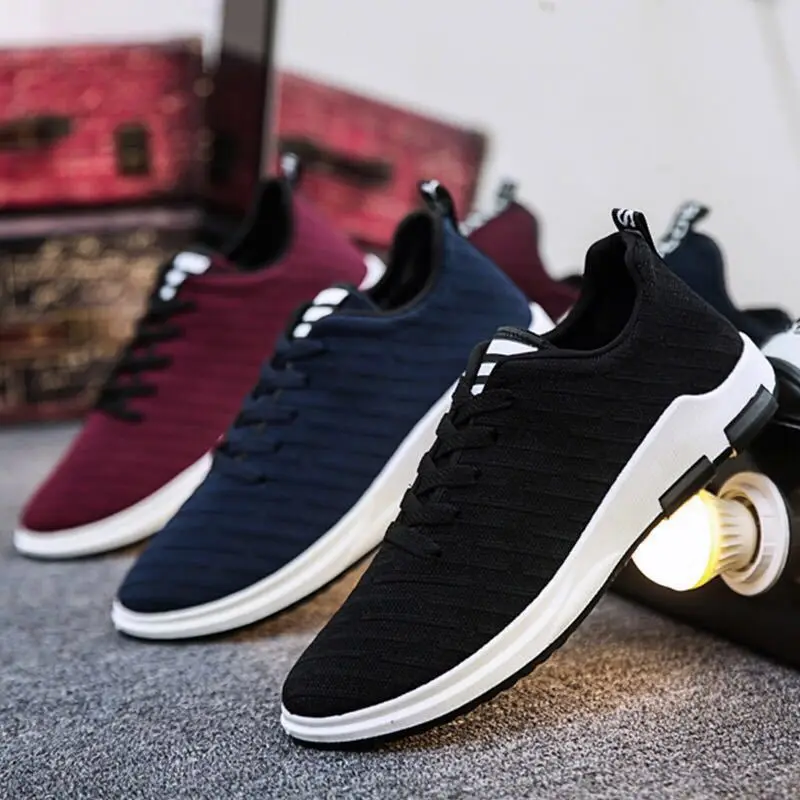 Весенняя низкая повседневная мужская обувь дышащие модные кроссовки|Мужские