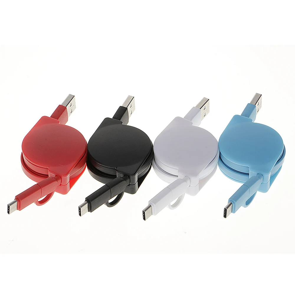 2 в 1 type C Мужской микро USB быстрый мульти зарядный кабель для Apple MacBook