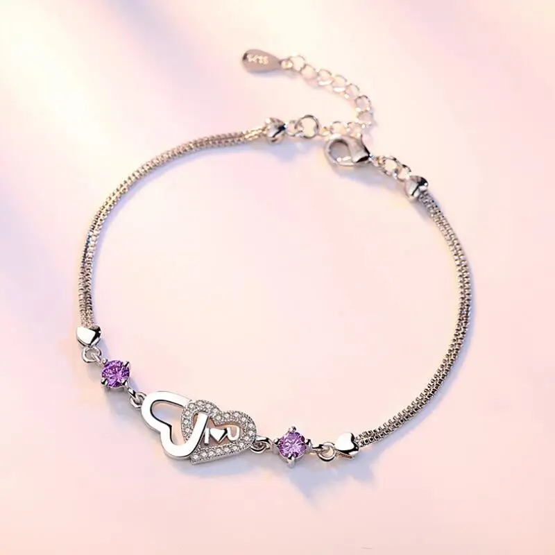 Xinyao handchain - Korean edition of simple zircon jewelry foreign trade wholesale bracelets |