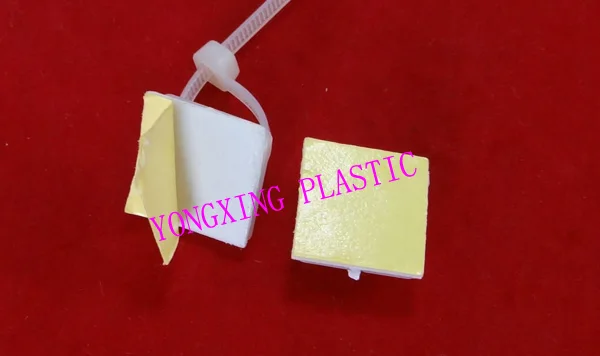 Бесплатная доставка пластиковый самоклеющийся держатель для крепления кабеля