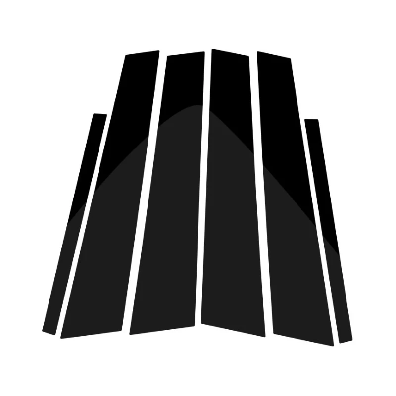 For BMW 1 3 5 7 Series F30 F07 F10 X3 F25 X5 E70 F15 X6 F16 Glossy Black Window B-pillars Mouldings Cover Trim | Автомобили и