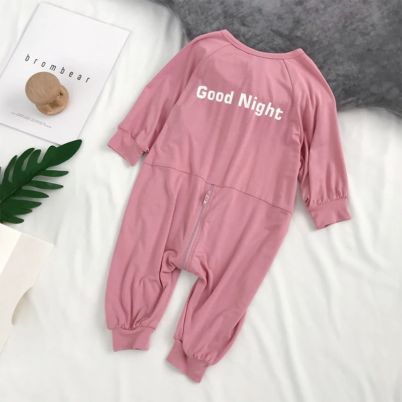 Baby Pyjamas Newborn Girl Boy Sleepers Summer Atummn Sleeper Gown Overalls Kids Boys Onsie Girls Modal Cotton Romper |