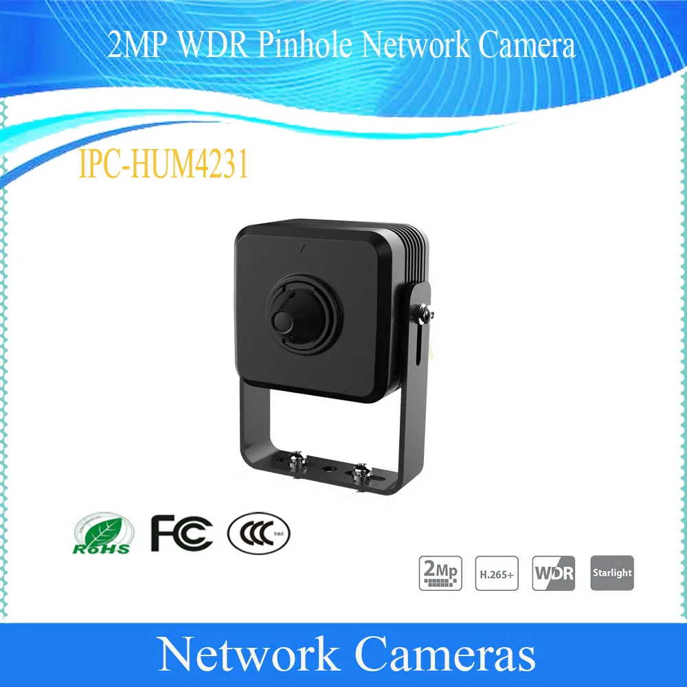 Оригинальный Dahua Бесплатная доставка Английский безопасности CCTV Pin отверстие 2MP