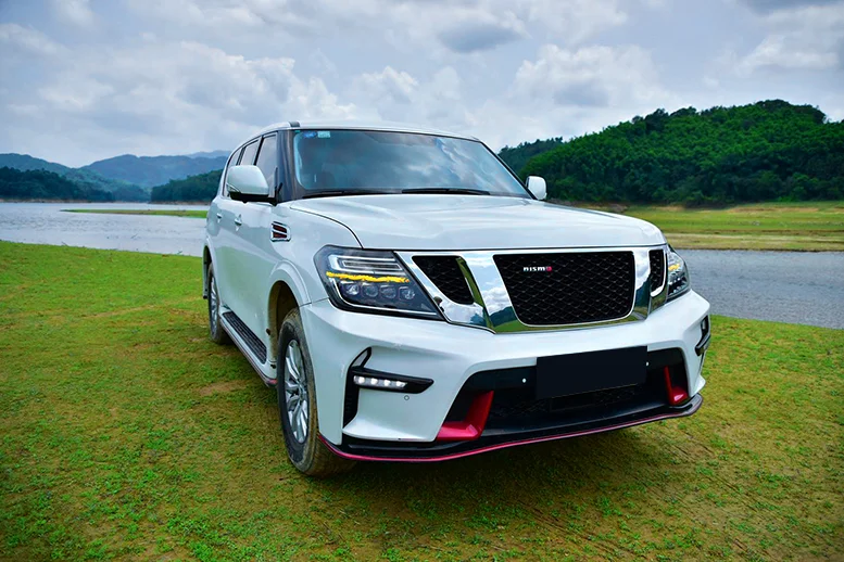 2 шт. светодиодный головной светильник s для Nissan Armada-Автомобильный светодиодный светильник s двойной ксеноновый Объектив Автомобильные аксессуары дневные ходовые огни противотуманный светильник
