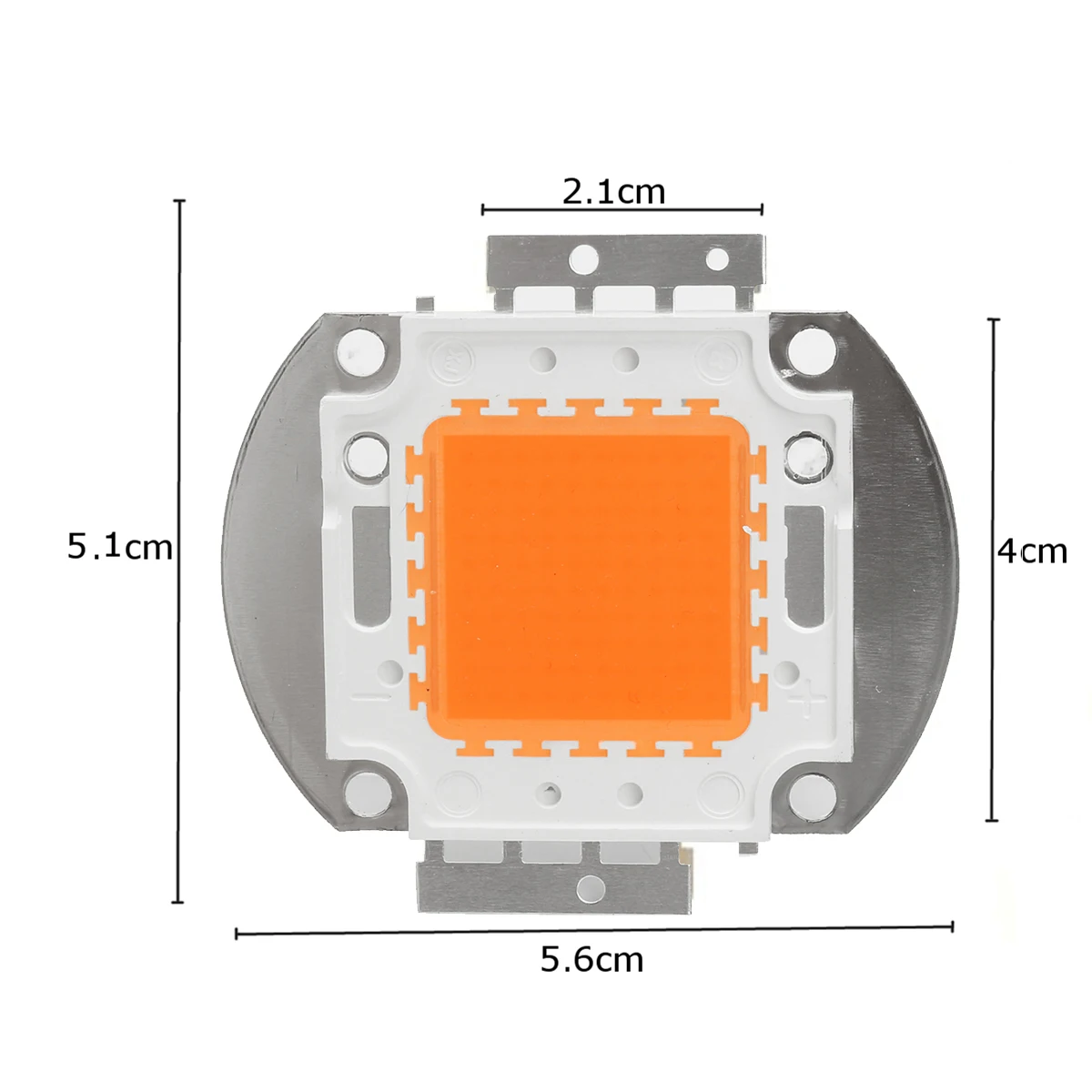 Jiguoor High Power LED Chip Full Spectrum Grow Light Lamp 100W 380nm - 840nm COB Beads for Indoor Plant Growth 1PCS | Освещение