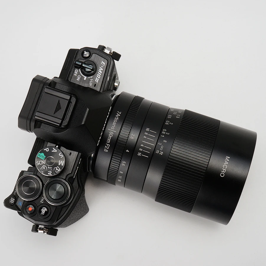 7artisans 60 мм f2.8 макро объектив APS C для SONY Fujifilm Olympus M43 беззеркальных Камера цифровой