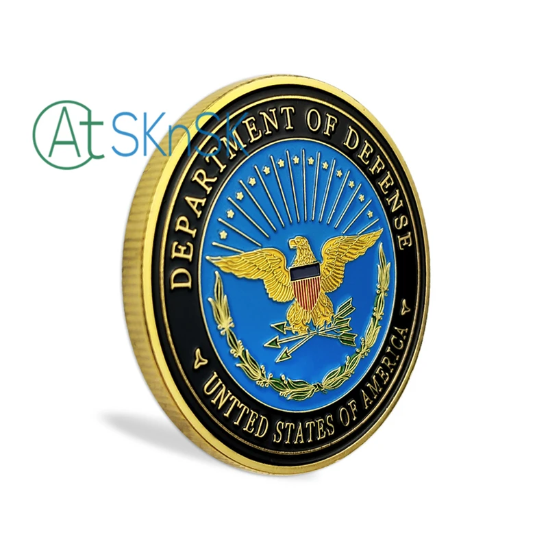 Коллекционные монеты 100 шт./лот военно морские корабли Пентагон США управление