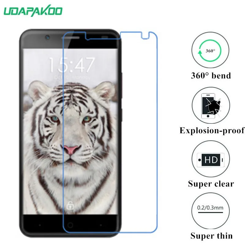 Udapakoo прозрачная закаленная мягкая стеклянная пленка для Ulefone Tiger Nano