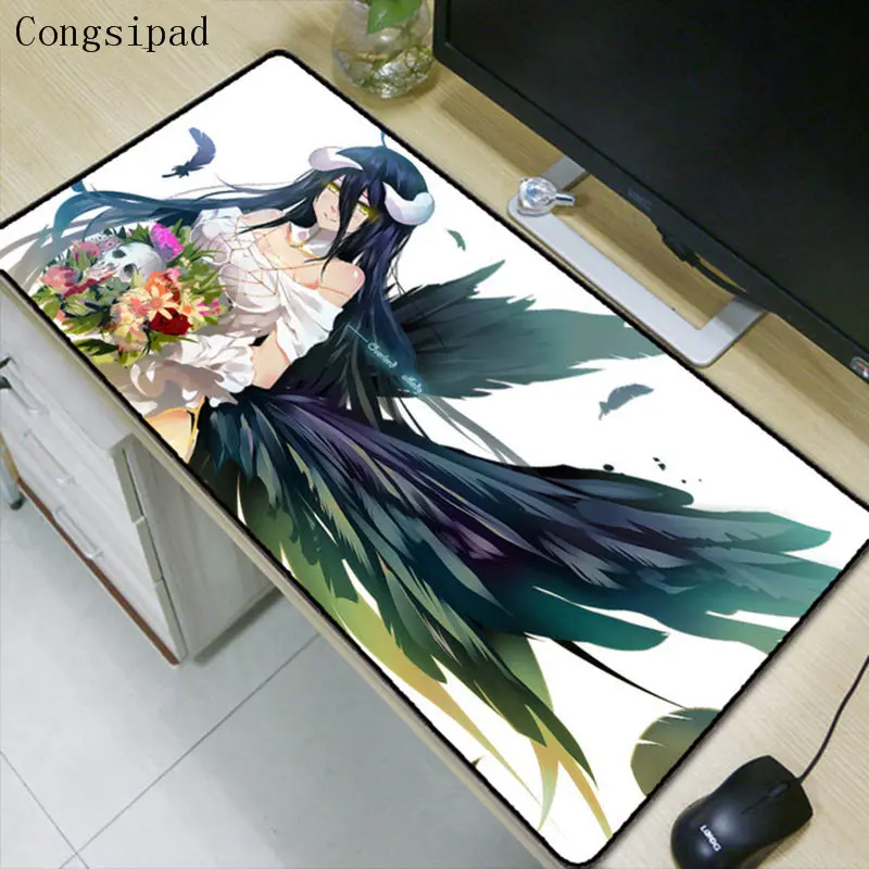 Большой 60x30/90X40 см аниме модный коврик для мыши игровой геймер игровые коврики и чехлы коврик Mausunterlage Tapis De soris для планшетных ПК