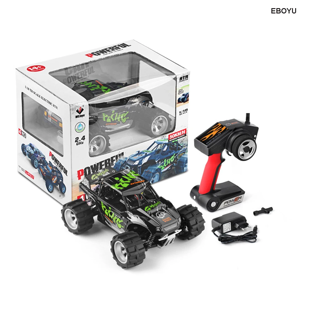 WLtoys A979-2-3-4 A979-2 A979-3 A979-4 Vortex 1/18 2,4 ГГц 4WD RC Мини пустыни Monster Truck мини радиоуправляемая Игрушечная машина подарок RTR 50 км/ч