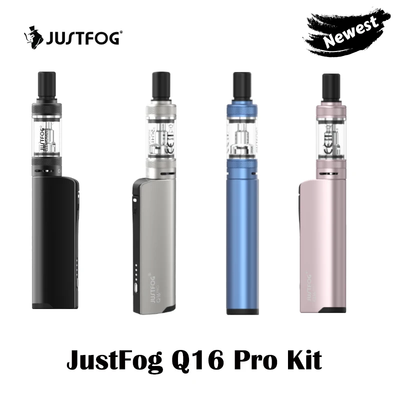 Новейший JustFog Q16 Профессиональный стартовый пакет 900 мАч электронная сигарета
