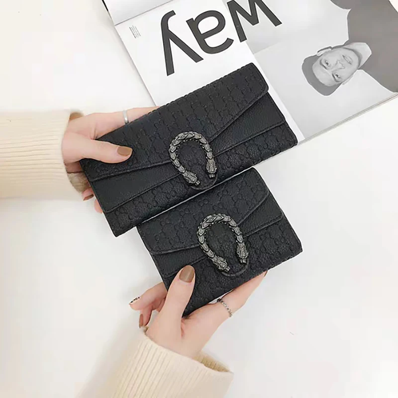 Короткий кошелек женский 2019 новый ультра тонкий складной Ретро мода мульти карта