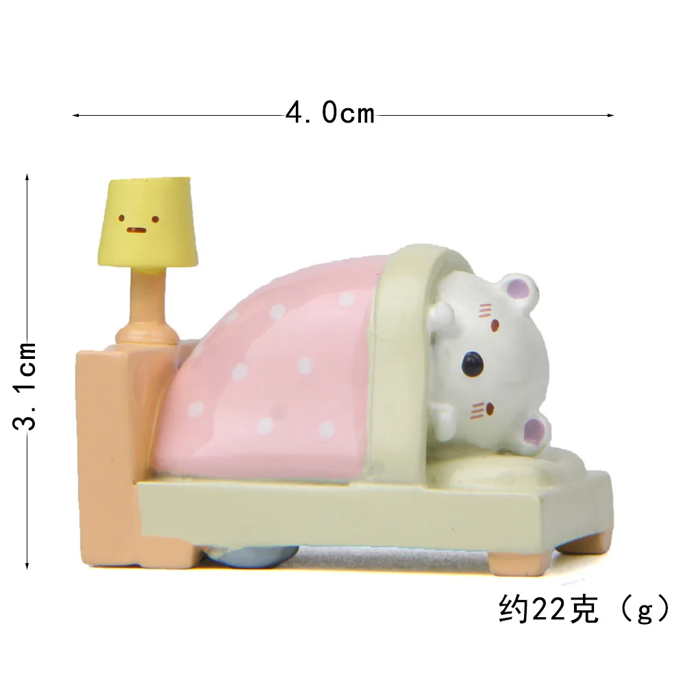Kawaii Мультфильм японское аниме Sumikko Gurashi биологический Кот фигурка игрушка кошка