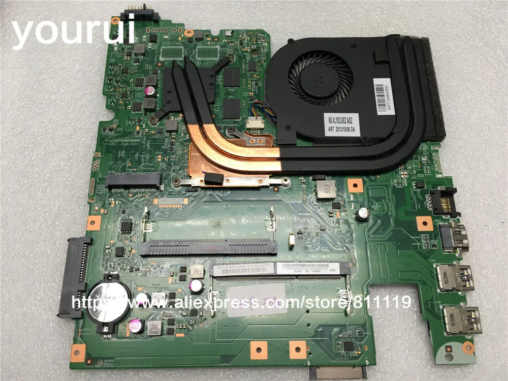 Материнская плата yourui для LS41P MB 12293 1 48 4l106. 011 lenovo S510P 15 6 дюймов SR16Q i3 4010U GT 720M HD 4400