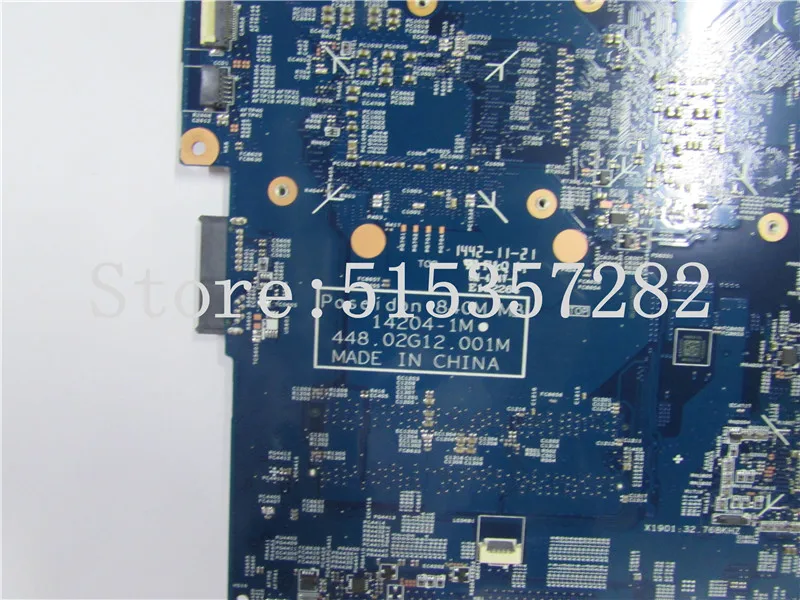Для ACER ASPIRE VN7-791G материнская плата для ноутбука 14204-1M 448.02G12.001M 448.02g13.001m W/i7-4710HQ и GTX860 |