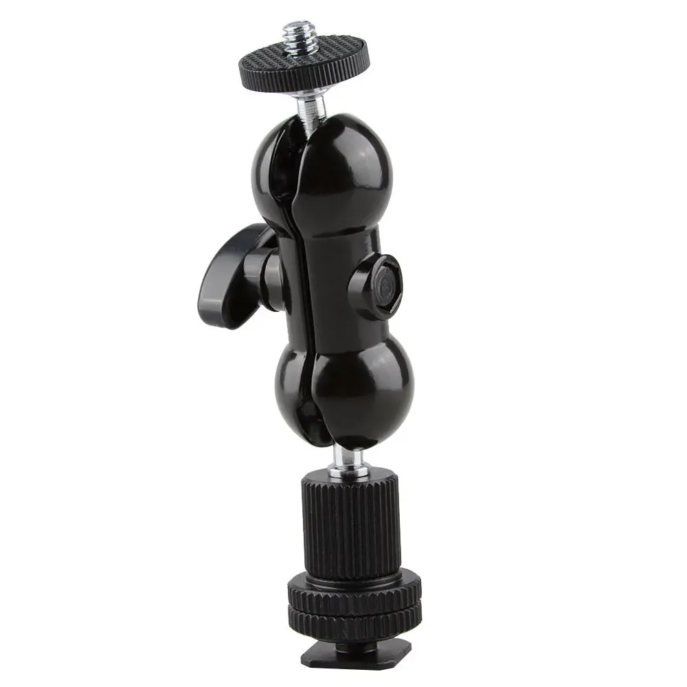 CAMVATE шариковая головка 1/4 &quotвинтовое крепление Горячий башмак для DSLR камеры DV