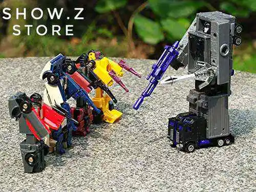 [Лидер продаж] [Show. Z Store] 4 е вечерние фигурки G1 Menasor Stunticons 5 фигурок трансформация