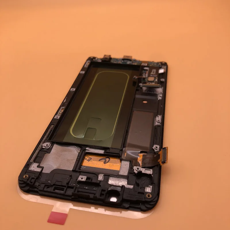 5,7 ''Супер AMOLED lcd s дисплей для SAMSUNG Galaxy S6 edge Plus lcd G928 G928F дигитайзер сенсорный экран с рамкой