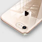 Чехол для iPhone 8 8 Plus 7 7 Plus 6 6S Plus ультратонкий мягкий прозрачный силиконовый чехол из ТПУ для X XS MAX XR 5 5S SE