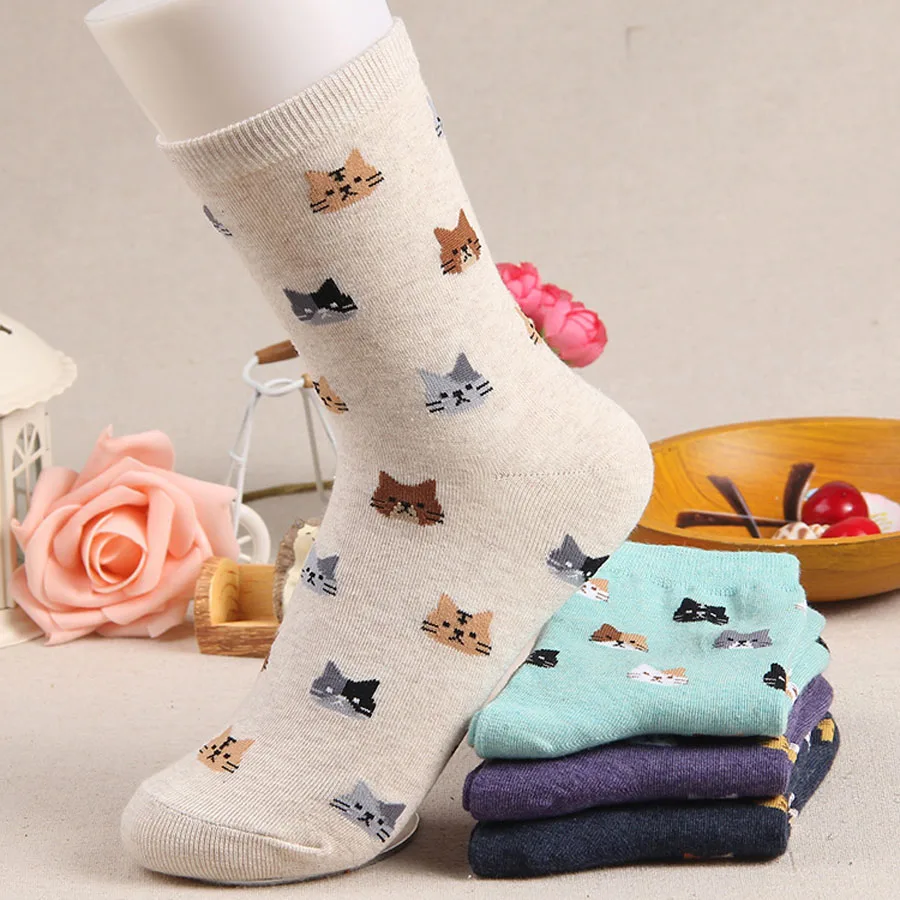 Женские чулочно носочные изделия [COSPLACOOL]|socks animal|socks animal cartoonsocks cat |