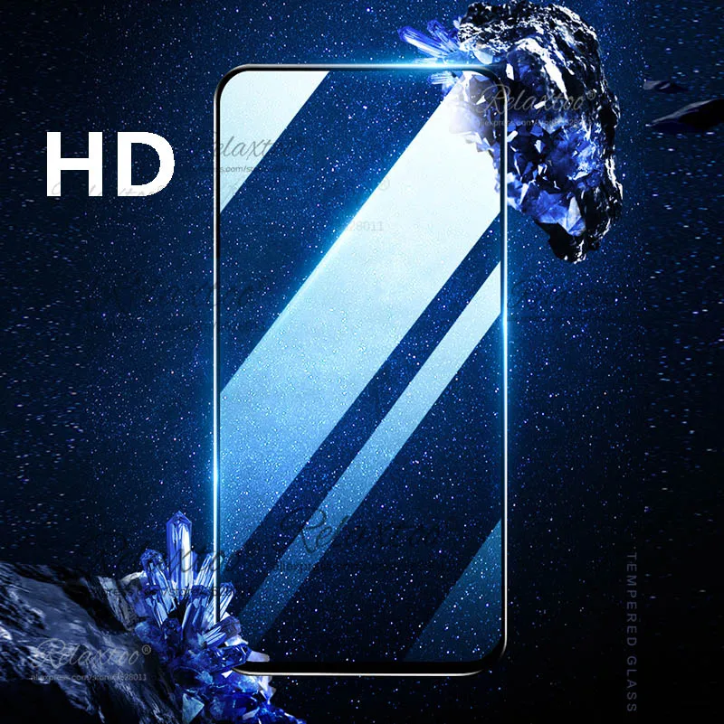 9D изогнутое закаленное стекло для Huawei Y5 Y6 Y7 Y9 2019 P Smart z Защитная пленка экрана hauwei
