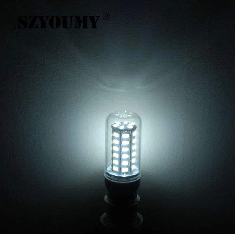 

SZYOUMY Lampada LED Bulb E27 LED Lamp 5730 SMD LED Lights Corn Bulb 24 36 48 56 Leds E14 Chandelier Candle Lighting