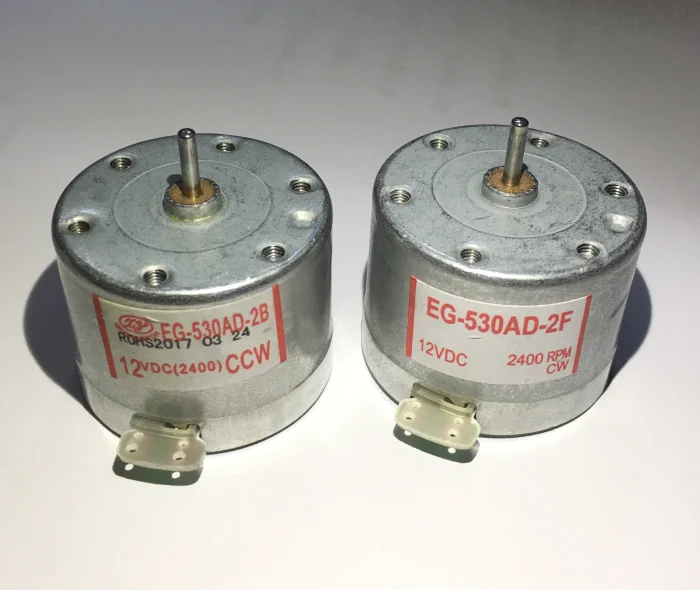 1 шт. EG-530AD-9B 9F 6B 6F 2B 2F DC6V 9V 12V CW/CCW, DIY CD VCD DVD мотор шпинделя(вместо