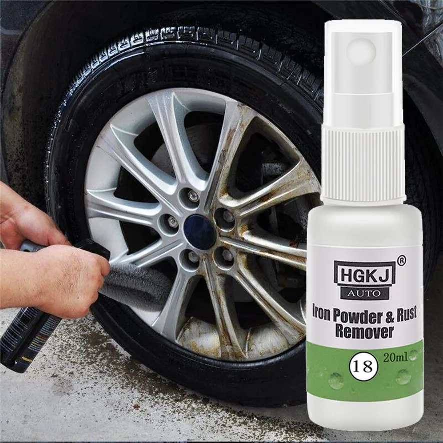 Удаление ржавчины Нейтральный Очиститель колеса не нужно тереть легко