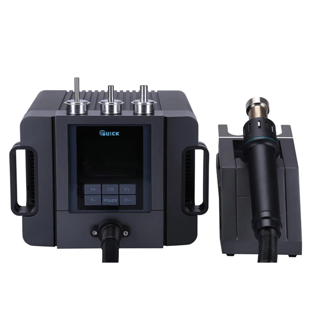 Quick TR1300A Интеллектуальная паяльная станция горячего воздуха BGA сварочная станция паяльная станция 1300 Вт ЖК-дисплей