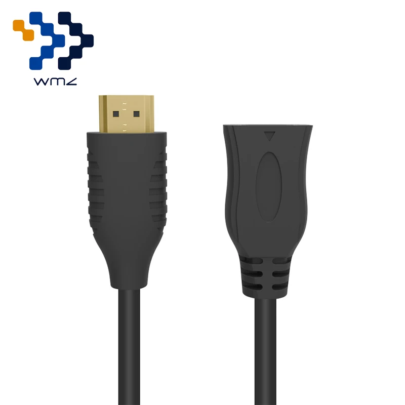 WMZ HDMI Удлинительный кабель папа к женскому кабелю 1 м 5 позолоченный разъем для HD LCD