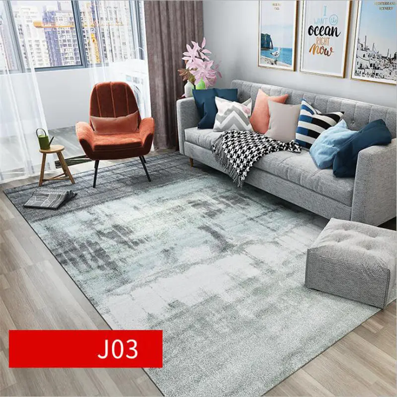 J03 Nordic Стиль ковры для Гостиная номер детские комнаты ковры для чистки ковров, для дома пол дверной коврик нежный толще абстрактный области коврик, мат - Цвет: J03
