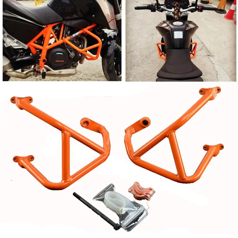 DUKE690 защита двигателя Crash Bars для KTM LC4 690 Duke/R 2012 2013 2014 2015 2016 | Автомобили и мотоциклы