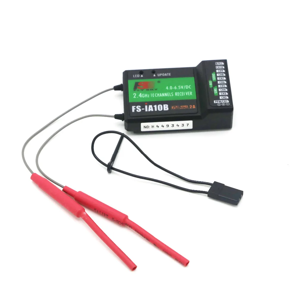 Приемник Flysky Φ 2 4G 10Ch PPM с выходом W/ iBus порт для радиоуправляемого вертолета