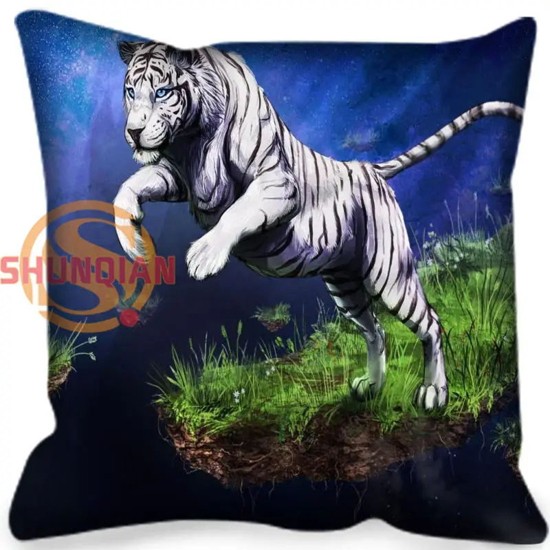 

Индивидуальная квадратная наволочка Обложка тигра на молнии; Свадебные туфли, накидка для подушки для Ванная комната 20x20 см, 35x35 см (одна сто...