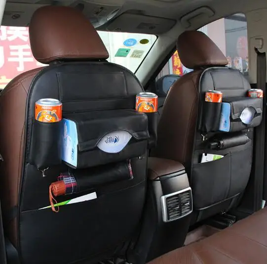 High Quality Car Seat Back Organizer Multi-Pocket PU Leather Hanging Bag Universal Storage | Автомобили и мотоциклы